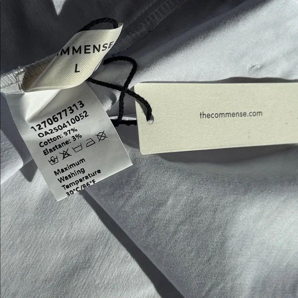 Commense Semi-Sheer Floral Embroidery Back Bow Maxi Dress - Picture 17 of 17